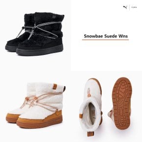 스노우배 스웨이드 여성용 겨울 부츠 402175 - 01 02 Snowbae Suede Wns