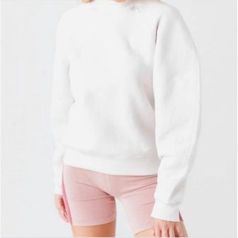 이스퀘어 5471454 AGOLDE Taron Mock Neck Sweatshirt In Wired