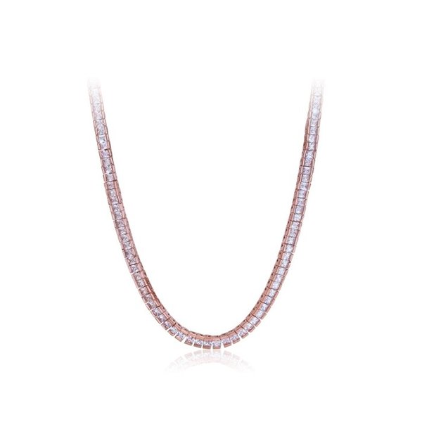 플루 크리스탈 테니스 목걸이 NA0463