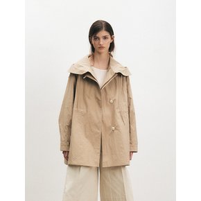 TFS HOODED OVER-FIT STRING JUMPER_2COLORS