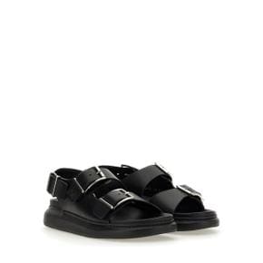 [알렉산더 맥퀸] Sandals 782466_WIEU31081 BLACK