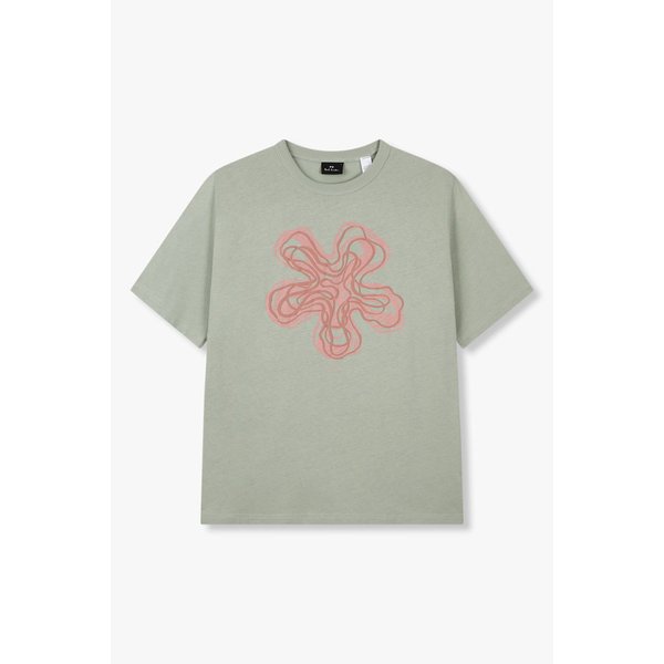 [PS PAUL SMITH] 엠보 그래픽 레귤러 핏 티셔츠 5735127115000