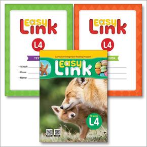 이지 링크 Easy Link 4 세트 (전3권) : 교재 + Tests + Word Book