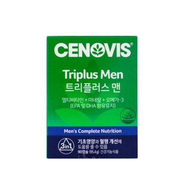  [숨결]세노비스 트리플러스 맨 1060mg x 90캡슐 1박스