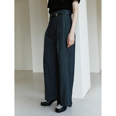 모한 RTS SIDE STITCH ONE TUCK TROUSERS_2COLORS