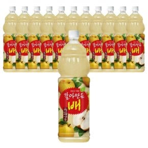 해태음료 갈아만든 배 1.5l 12개_