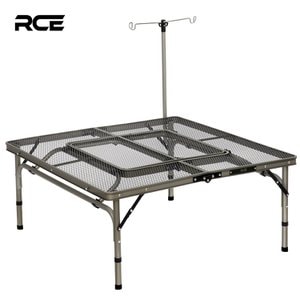 로티캠프 RCE 아이언메쉬 접이식 화로대 캠핑 테이블 900