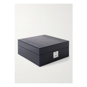 스마이슨 마라 크록 이펙트 가죽 6구 시계 보관함 46376663162968496
