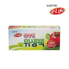 롯데 e-life 식자재 위생팩 25cm x 35cm 100매