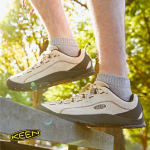 KEEN 킨 재스퍼 캔버스 내추럴 블랙 올리브 남성 스니커즈 KEEN 1026181