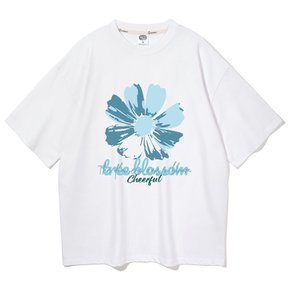 [CP]앨빈클로 FLOWER 오버핏 반팔티 AST4582 (3 COLOR)