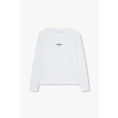 [지컷25S/S]레터링 크루넥 롱 슬리브 티셔츠(7255140102)