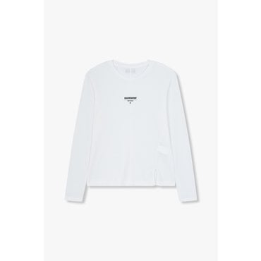 GCUT [25S/S] 레터링 크루넥 롱 슬리브 티셔츠(7255140102)