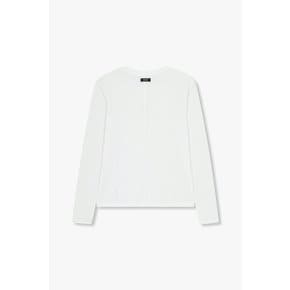 [지컷25S/S]레터링 크루넥 롱 슬리브 티셔츠(7255140102)