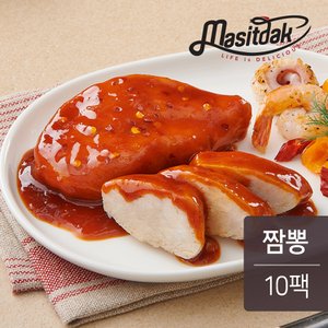 맛있닭 소스 통 닭가슴살 짬뽕 100gx10팩(1kg)