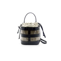 [에르메라] mirrorball bucket bag black