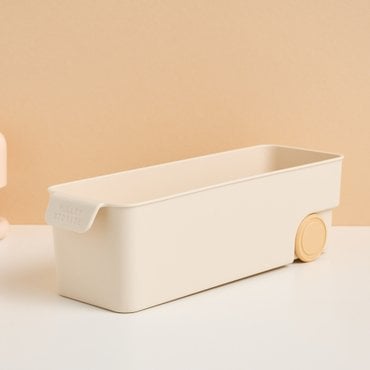 모던하우스 프론트핸들 틈새수납함 바닐라크림 10x30x9cm