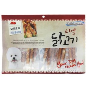 펫더맨 리얼 오독오독 치킨우유껌 300g X ( 2매입 )