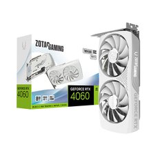 e_ ZOTAC GAMING 지포스 RTX 4060 TWIN Edge OC D6 8GB 그래픽카드 그래픽카드 White