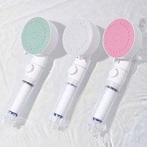 네이쳐리빙 물쎈 블라썸 3기능 정수필터 샤워기+필터2개