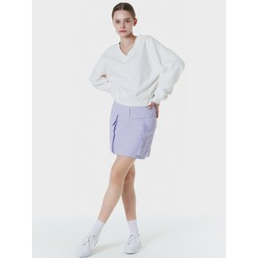 BIG CARGO SLIM MINI SKIRT LILAC MBCSSK001LC