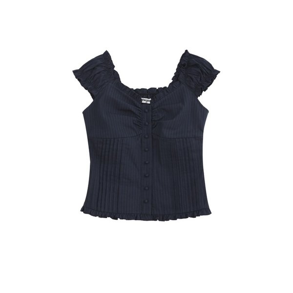 LOTSYOU_Ella Blouse NAVY