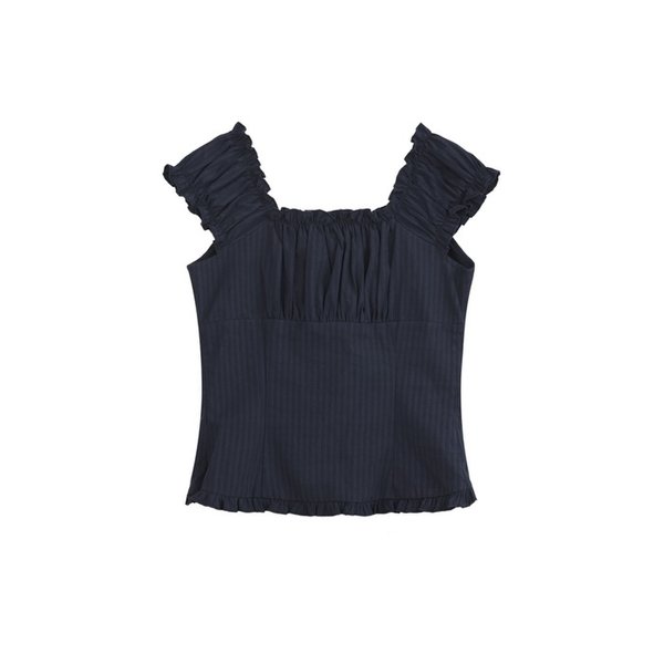 LOTSYOU_Ella Blouse NAVY