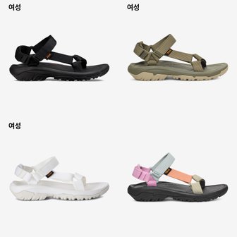 테바 2024 S/S 신상품 TEVA 여성용 쿠션 샌들 허리케인 XLT2 STVF2419235-BLK 4종 택1