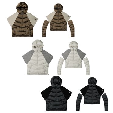 풋조이 M 풋조이골프조끼 CQK FKJWK8314 KR 23FW CAPE KNIT DOWN WMN