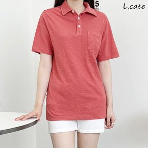 여성 반팔티 LDZ931 카라 포켓 반팔 티셔츠
