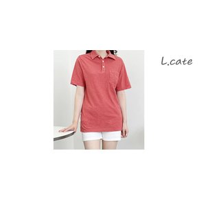 여성 반팔티 LDZ931 카라 포켓 반팔 티셔츠