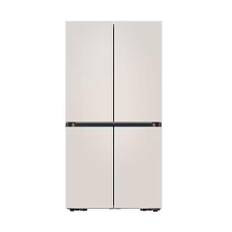 삼성 [SS] 삼성 비스포크 냉장고 4도어 905L 매트크리미베이지 RF90DG90124E