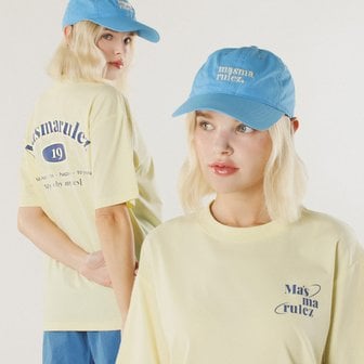 마스마룰즈 mars planet cool cotton T-shirt _Baby Yellow