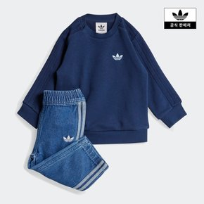 (A085-A100)DENIM CREW SET (JD5826)