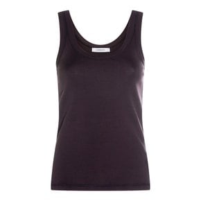 블랙 코튼 탑 TS0001LJ1016BK998
