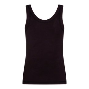 블랙 코튼 탑 TS0001LJ1016BK998