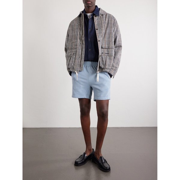 레미 릴리프 스트레이트 레그 코튼 저지 쇼츠 46376663163074126