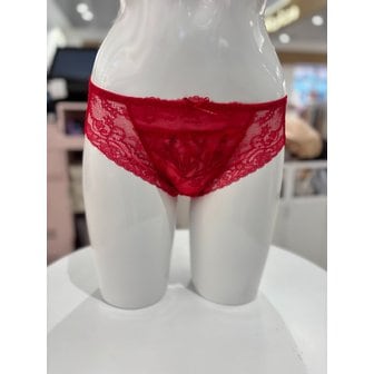 비너스 [여주점] 오르화 쉬폰레이스 홑겹 브라 세트 레이스팬티 [OPT7863S] RD