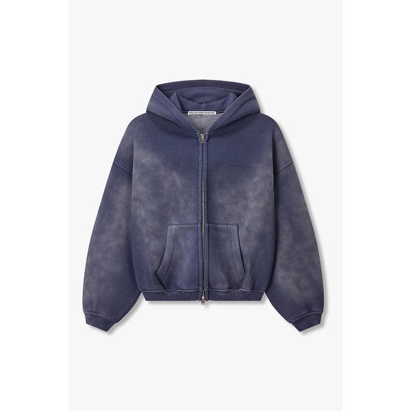 [UNISEX] 올오버 핫픽스 후디 집업 3626101102000