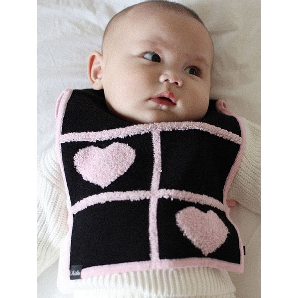 [BABY]앨리스 빕 블랙&핑크