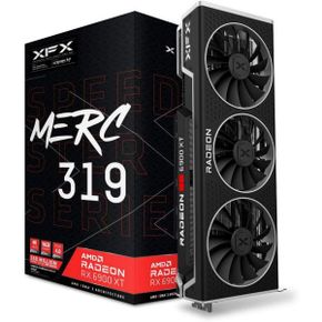 미국 XFX 그래픽카드 Speedster MERC319 AMD Radeon RX 6900 XT Ultra Gaming Graphics Card wit