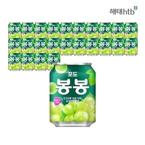 [코카콜라직영 H]  포도봉봉 238ml 24CAN