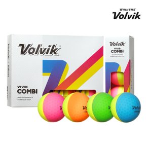 볼빅 비비드 콤비 3피스 VIVID COMBI 3PC 무광볼 매트볼 TA3270618