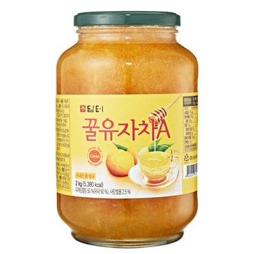 담터 꿀유자차A 2kg [무료배송]