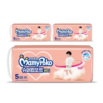  마미포코 슈퍼컴포트팬티 특대형 40P