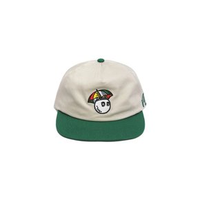 말본 엄브렐러 햇 스냅백 크림 그린 MALBON Umbrella Hat Snapback