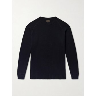 BEAMS 빔스 서멀 와플 니트 코튼 티셔츠 46376663162982578