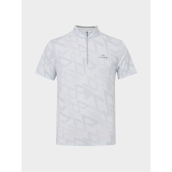 [부산점] 아이스드라이 남성 그래픽 반팔 집업 티셔츠 DMM25204