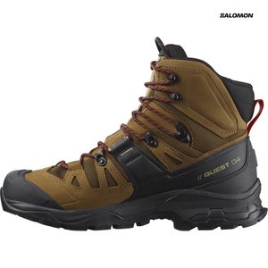 살로몬 퀘스트 4 GTX [Rubber / Black / Fiery Red] L47156400