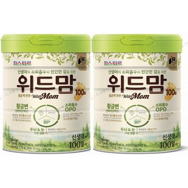 파스퇴르 위드맘100일 750g*2입